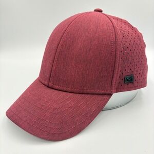 Melin A Game Hydro Snapback 58 CM Hat Men Maroon Heathered Performance Golf